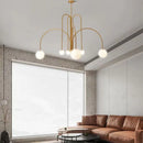 Axyaa Nordic Magic Bean Room Chandelier - Creative Personalized Lighting for Home & Business