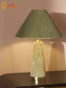 Axyaa Cotton Velvet Fabric Floor Lamp LED Modern Light Fixtures