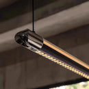 Axyaa Designer Pendant Light for Restaurant & Office - Nordic Style Straight & Long