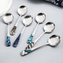 Axyaa Stainless Steel Korean Spoon and Chopsticks Set