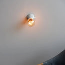 Axyaa LED Ceramic Base Glass Wall Light Fixture for Bathroom Mirror