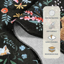 Nordic Print Soft Living Room Rug by Axyaa - Fashionable and Washable Carpet