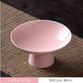 Axyaa Ceramic Dim Sum & Fruit Plate Set for Home Decor & Snacking