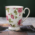 Axyaa Bone  Espresso Cup Set, Elegant Ceramic Coffee Mug Wedding Gift