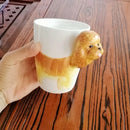 Axyaa Puppy Giraffe Ceramic Coffee Cup 400ml