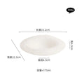 Axyaa Ceramic Soup Pasta Dessert Bowl Set for Molecular Cuisine Tableware