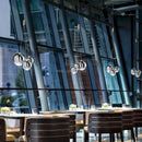 Axyaa Glass Ball Chandelier: Nordic Modern Design for Home Decor & Lighting
