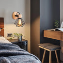 Axyaa Nordic Wood Pendant Lights 1/3 Heads Hanging Wall Lamp for Home Restaurant Decor