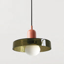 Axyaa Art Deco Glass Pendant Chandelier for Kitchen Living Room Bedroom Restaurant