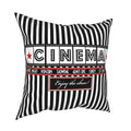 Axyaa Vintage Cinema Ticket Pillowcase 45x45cm