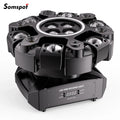 Axyaa 150W RGBW Moving Head Light for DJ Disco Party - Voice Control & DMX