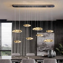 Axyaa Modern LED Chandelier Pendant Ceiling Lamp for Indoor Dining Room Lighting