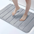Axyaa Memory Foam Bath Mat Ultra Soft Non-Slip Water Absorbent Shower Rug