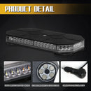 Axyaa 42 LED Car Roof Strobe Lights with Controller - Emergency Safety Beacon