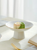 Axyaa Delicate Fruit & Dim Sum Plate for Snacks and Dried Fruits.