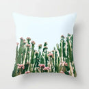 Axyaa Plant Pattern Pillowcase 45*45cm for Home Office Decor