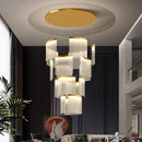 Axyaa Modern LED Ceiling Lamp Chandelier for Bedroom and Dining Room