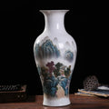 Axyaa Modern Chinese Style Ceramic Vase Decoration Handicraft for Living Room