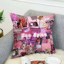 Axyaa Decorative Pillow Covers 40x40 50x50 45*45 - Ice Spice Design for Bed & Sofa