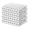 Axyaa Cotton Dishcloth Kitchen Towel Set Super Absorbent Home Cleaning Cloths