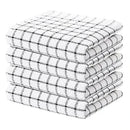 Axyaa Cotton Dishcloth Kitchen Towel Set Super Absorbent Home Cleaning Cloths