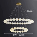 Axyaa Modern LED Chandelier for Living, Dining, and Bedroom Lighting