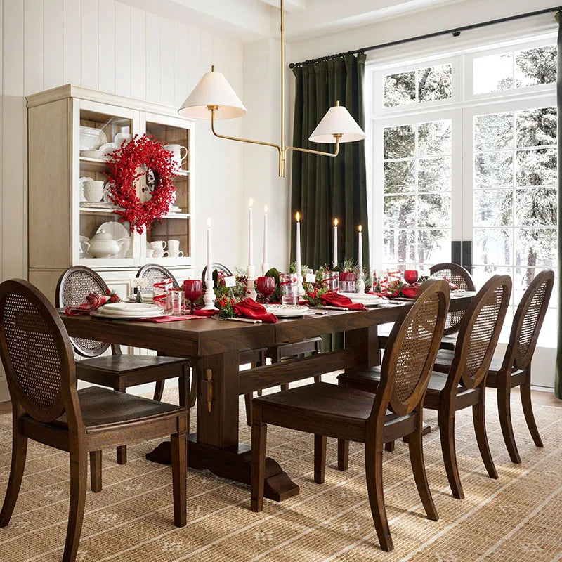 Axyaa Rustic Metal Pendant Chandelier for Dining Table