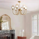Axyaa Modern LED Pendant Chandeliers for Living Room and Dining Room