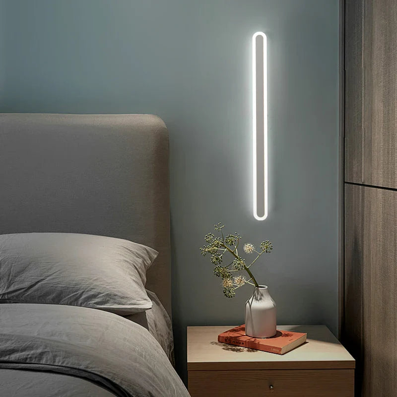 Axyaa Modern LED Strip Wall Lamp for Bedroom, Living Room, Porch & Sofa - Simple & Stylish