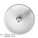 Axyaa Modern Circular Corrugated Wall Lamp for High-end Living Room and Aisle