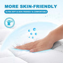 Axyaa Waterproof Mattress Cover Six-Sided Zipper Closure Protector Pad