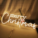 Large Axyaa LED Neon Sign for Holiday Decor - 30x11 inches