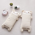 Axyaa Kids Buckwheat Pillow: Knitted Cotton Shell, Neck Support, 25x40cm