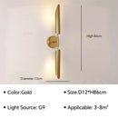 Axyaa LED Wall Lamp for Modern Bedroom Living Room Staircase Decor Lighting