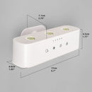 Axyaa Magnetic LED Wall Light Rechargeable Reading Spotlight Night Lamp Rotation Control