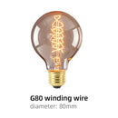 Axya Vintage Edison Bulb 40W E27 220V Filament Light Spiral Incandescent Lamp