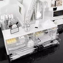 Axyaa 6-grid Desktop Drawer Organizer for Jewelry, Cosmetics, and Stationery