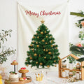 Axyaa Christmas Tree Tapestry Holiday Party Decoration Hanging Cloth Home Décor