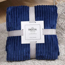 Axyaa Coral Fleece Winter Blanket - Soft & Warm Sofa Bedspread Plaid