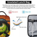Axyaa Monsters Mike And Sullivan Lunch Bag - Thermal Insulated Cooler Box for School