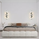 Axyaa Modern LED Wall Lamp White Gold Black Living Room Bedroom Lighting