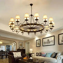 Axyaa Vintage Chandelier Restaurant Personalized Clothing Private Rooms Industrial Living Room Lighting