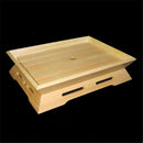 Axya Wooden Sushi Plate & Bread Platter - Double-Sided Creative Cooking Box
