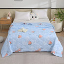 Axyaa Summer Cool Quilt: Washable Thin Cotton Single Double Quilt