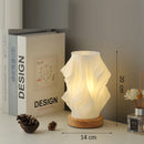 Axyaa French Cream Style 3D Printed Desk Lamp – Bedroom Study Children's Room Boss Lady Lamp