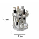 Axyaa Rotating Acrylic Cosmetic Storage Organizer Box for Makeup and Skincare