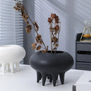 Axyaa Multi-Legged Ceramic Flowerpot Vase - Home Decor Accent