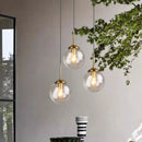 Axyaa Glass Ball LED Pendant Chandelier for Home Lighting Decoration
