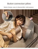 Axyaa Cushion Bed Back Pillow Pregnant Woman Waist Protector Sofa Lumbar Pillow