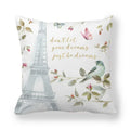 Axyaa Wreath Pillowcase Set - Soft Home Decor Cushion Cover Sofa Car Pillow